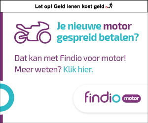 Je nieuwe motor gespreid betalen? Dat kan met Findio voor motor! Meer weten? Klik hier.